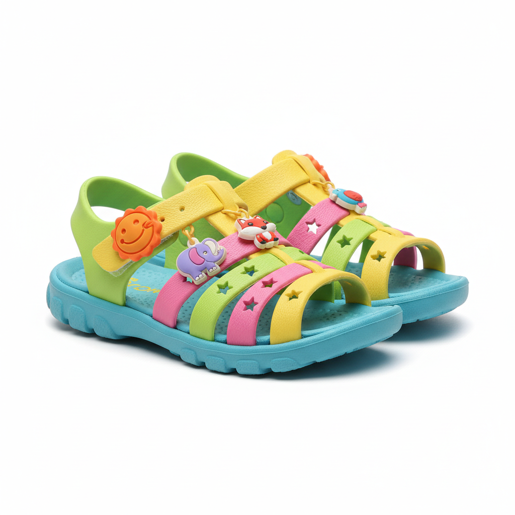 Kids open shoes
