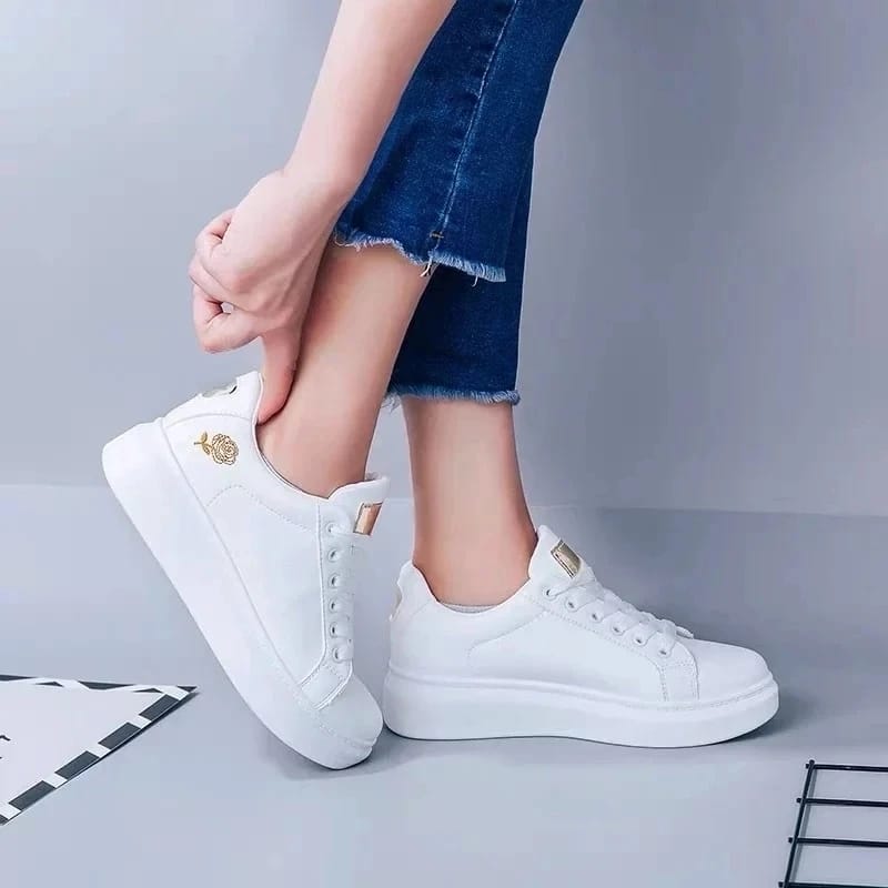 White unisex shoes